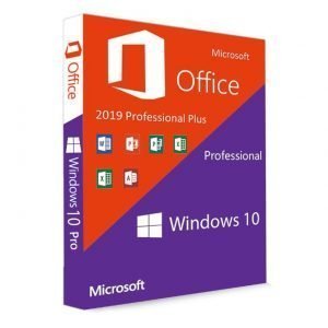 Windows 10 Pro Pre-Activated + Office Pro 2019