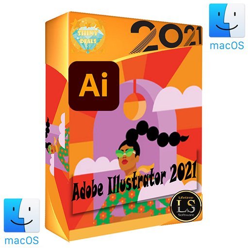 Adobe Illustrator CC 2021 Pre-Activated Icon For MacOS_ Lifetime Software Store _ Shiny Deals Store