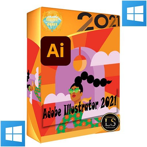 Adobe Illustrator CC 2021 Pre-Activated Icon For Windows _ Lifetime Software Store _ Shiny Deals Store
