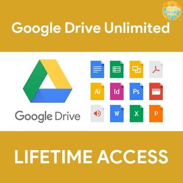 Unlimited Google Drive Shared Storage Valid For Lifetime Use With Your Personal Gmail Account _ Instant Delivery _ 100% Quality Guaranteed _ Shiny Deals Store